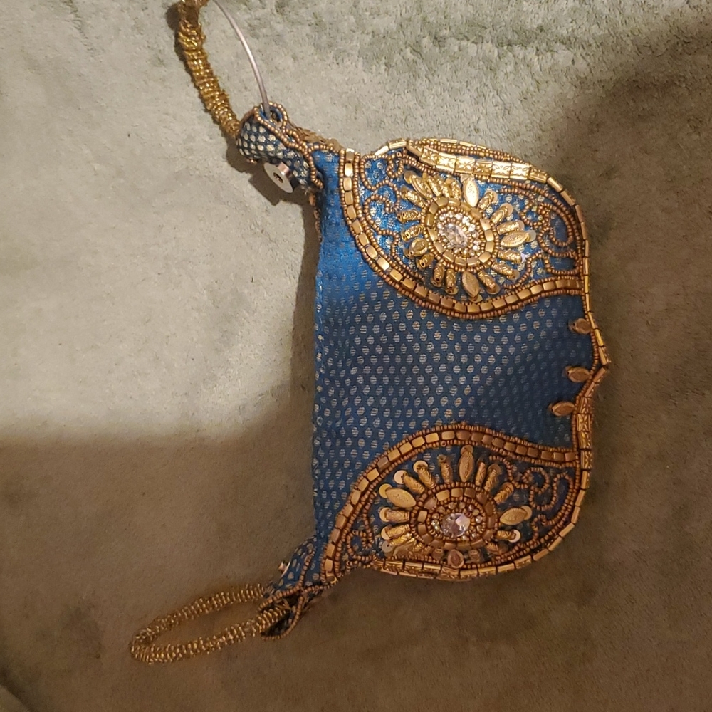Cutest jeweled small bohemian evening bag